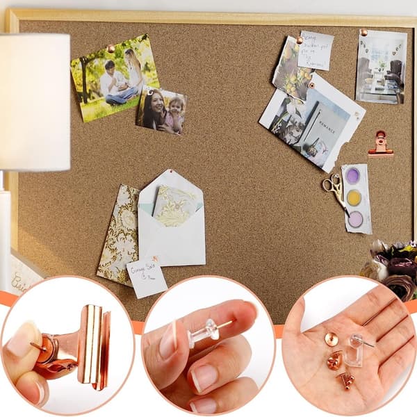 Push Pins Set Clear Push Pins Pins med krokar