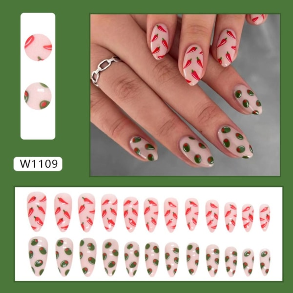 False Nails Fake Nials W1108 W1108 W1108