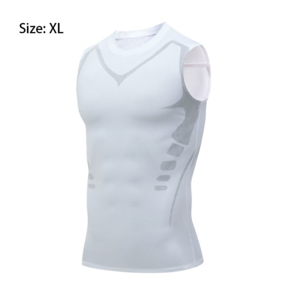 Ionic Shaping Vest Sports Hudtette Vester WHITE XL white XL