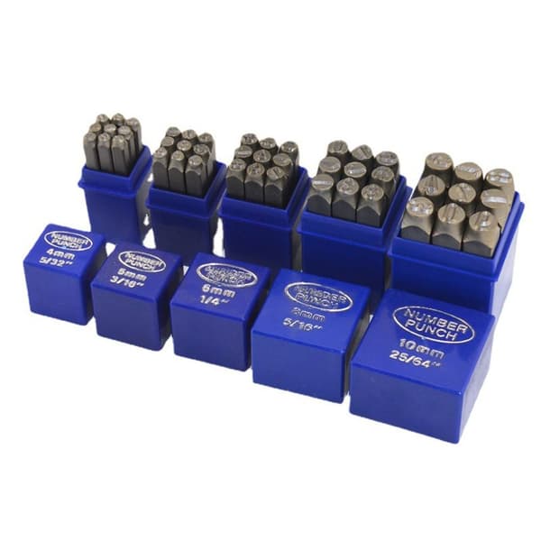 Nummerstämpel Lädertryck 8MM 8mm
