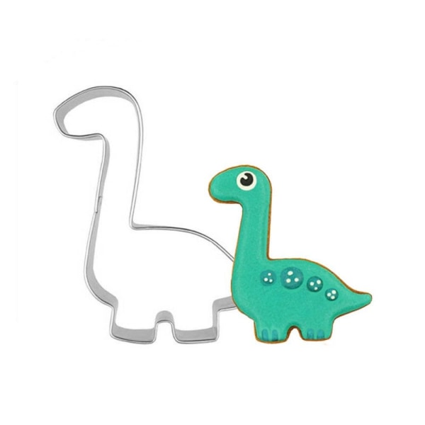 2 STK Cookie Cutters Kikseform DINOSAUR DINOSAUR dinosaur