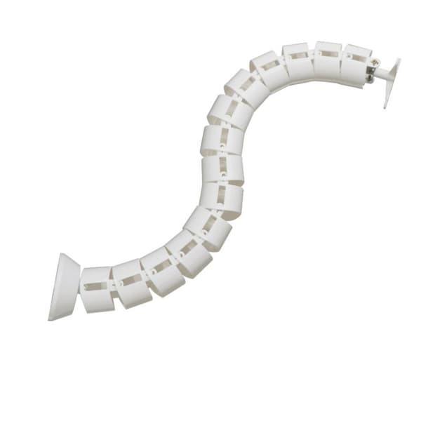 Cable Organizer Opbevaringsrør HVID White