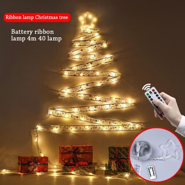 LED Ribbon String Lights Julgransdekor