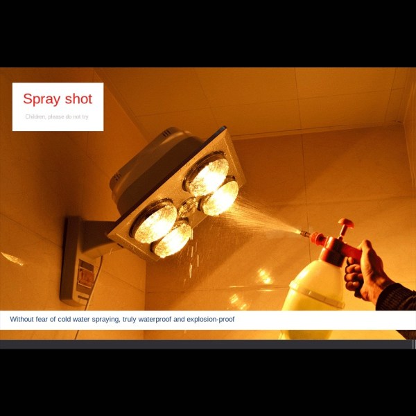 1 kpl Kylpyhuoneen lämmitysvalo Yuba-lämmityslamppu Kylpylamppu
