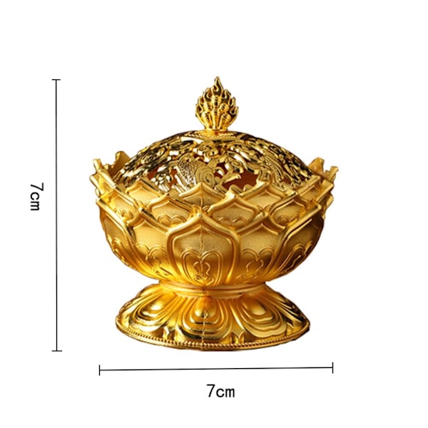 Lotus Blomster Røgelse Holder 02 02 02