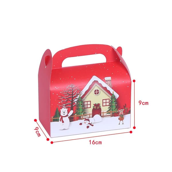 8st Godispåse Julpapperslåda 8ST-C 8ST-C 8pcs-C