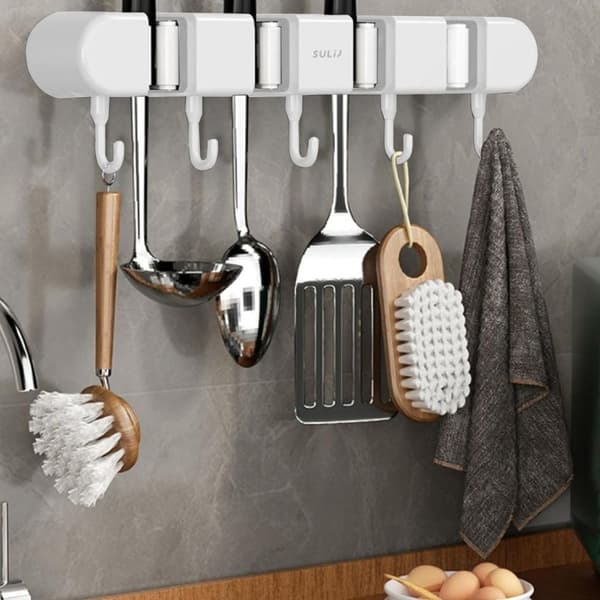 Badeværelseskroge Moppeholder GRÅ grey
