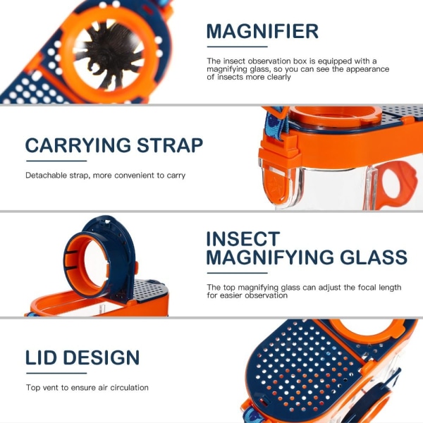 Bug Viewer Insect Box Magnifier Insect Observer Kit
