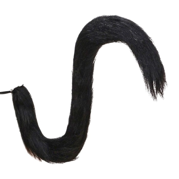 Fox Tail Masquerade Tail SVART black