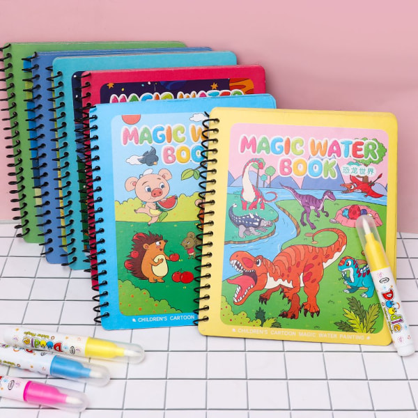 Magic Water Drawing Book Coloring Book E E