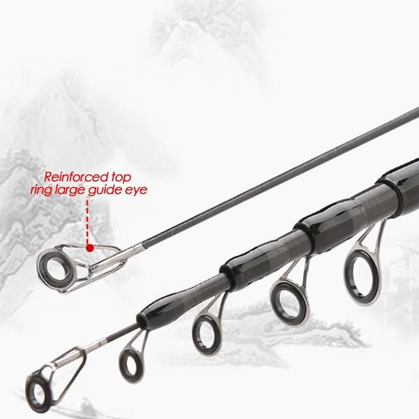 Teleskopfiskestang Pen Pole 1.8MGUN HANDLE PUN HANDLE 1.8mGun handle