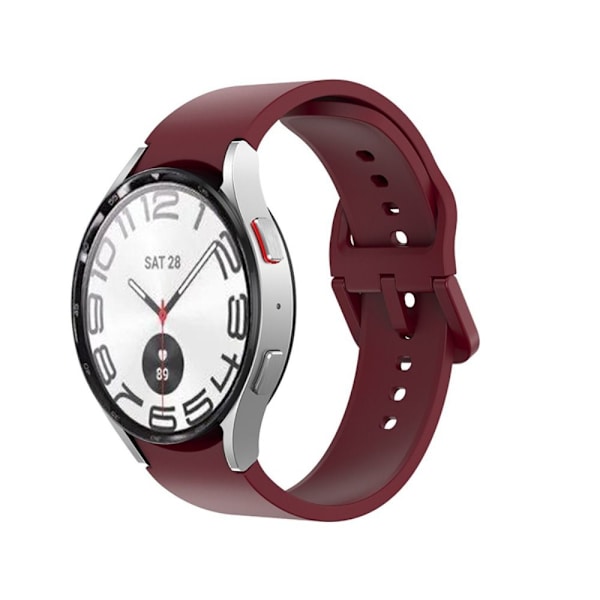 Silikonihihna Silikonikellon watch WINE RED wine red