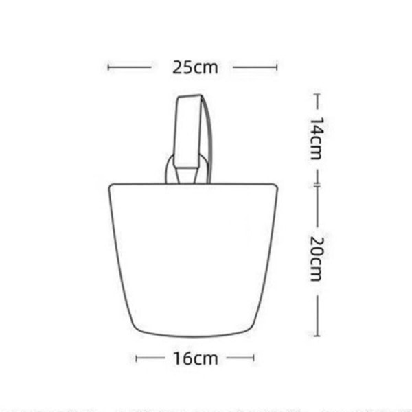 Bucket Bag Sylinteripussit Lounaspussi