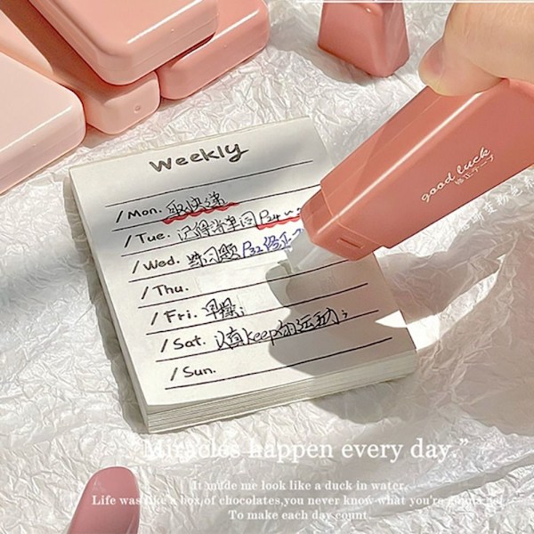 6 STK/Sæt Korrektionstape Corrector GRADIENT PINK GRADIENT PINK Gradient Pink