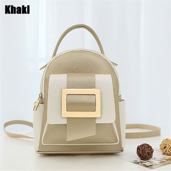 Axelväskor Liten ryggsäck KHAKI khaki
