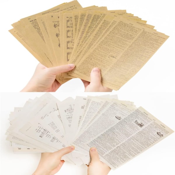 Vintage Paper Kraft Paper SETT set
