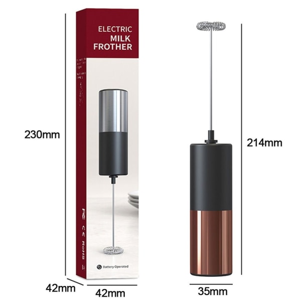 Elektrisk Melkeskummer SORT MED STATIV MED STATIV Black With Stand-With Stand