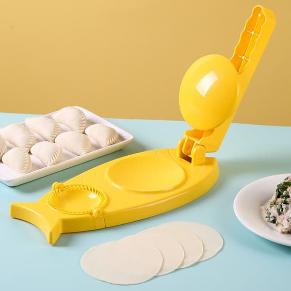 Dumpling Skin Press Dumpling Maker KELTAINEN Yellow