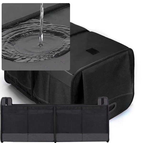 Bil Trunk Organizer Bilförvaringslåda Bil Diverse Organizer