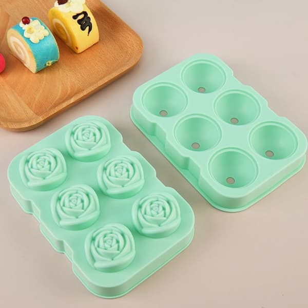 Rose Ice Ball Mold Ice Ball Makers ROSA pink