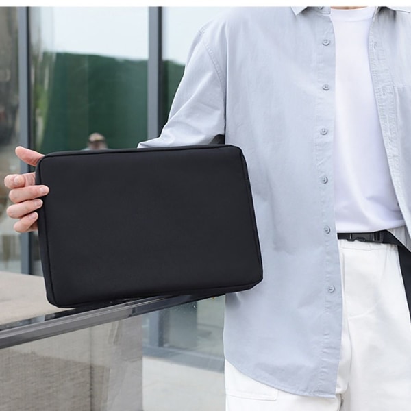 11 13 15 tommer Laptop Håndtaske Ultrabook Sleeve Case SORT 13-14 Black 13-14 inch