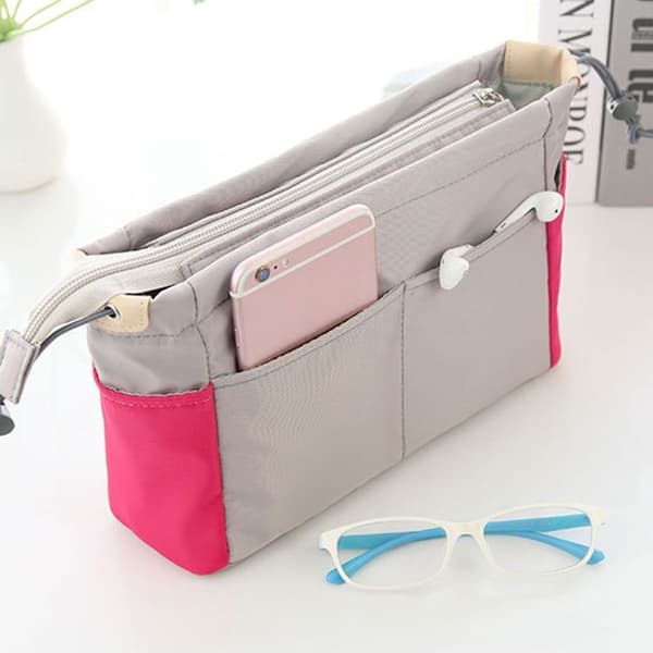 Organizer Insert Bag Håndveske Liner ROSE RED rose red