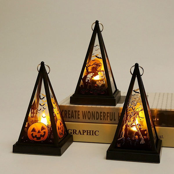 Halloween LED-lys Slots dekorative lampe STYLE 4 STYLE 4 Style 4