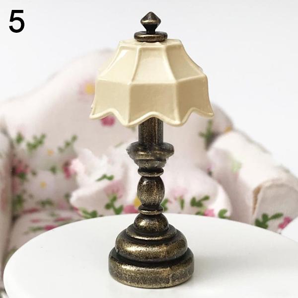 Miniatyrgulvlampe Krystallvegglampe 5 5 5