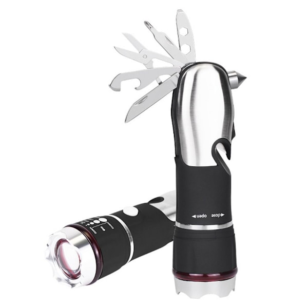 Lommelygte Teleskopisk Zoom Lommelygte USB-opladningslygte