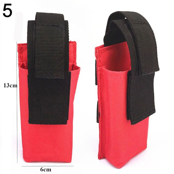 Tactical Molle Holder Lommelygte Nylonpose 5 5 5