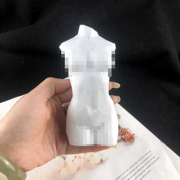3D Body Silikonform Lyseform 01 01 01