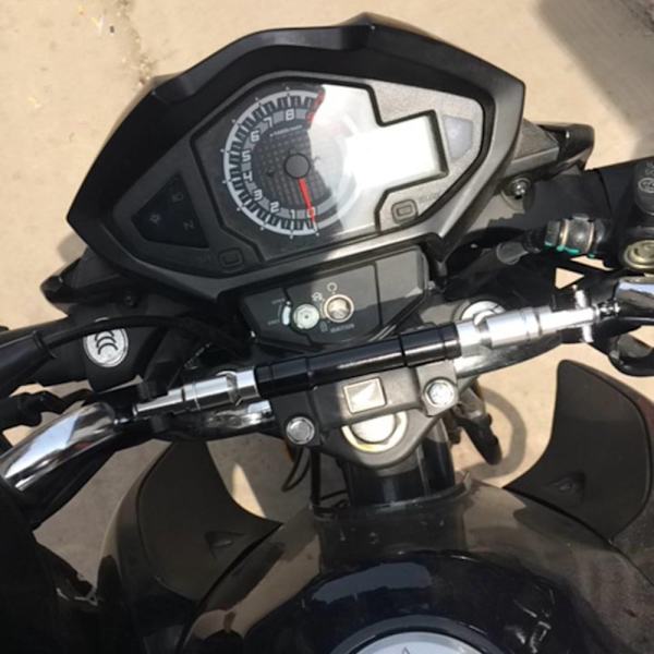 Motorcykelstyr balanceringsgreb SORT Black