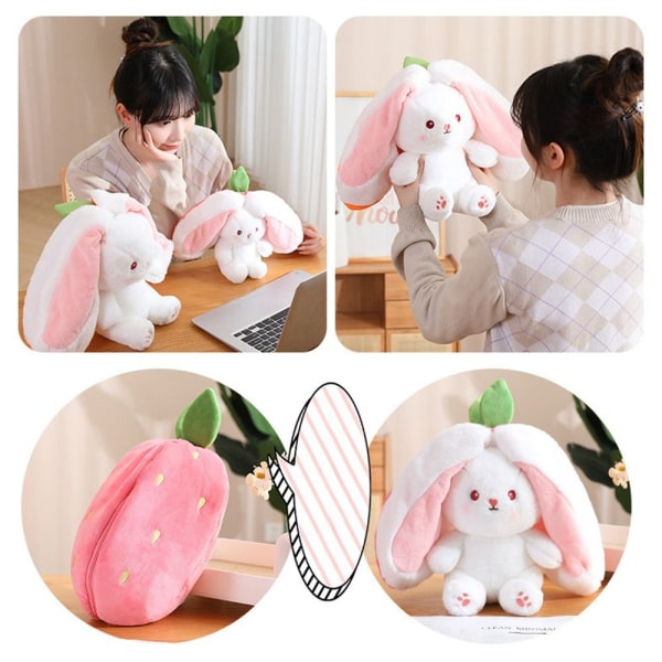 Bunny Carrot Pehmolelut Mansikka Tyyny SCARROT BUNNY CARROT sCarrot Bunny