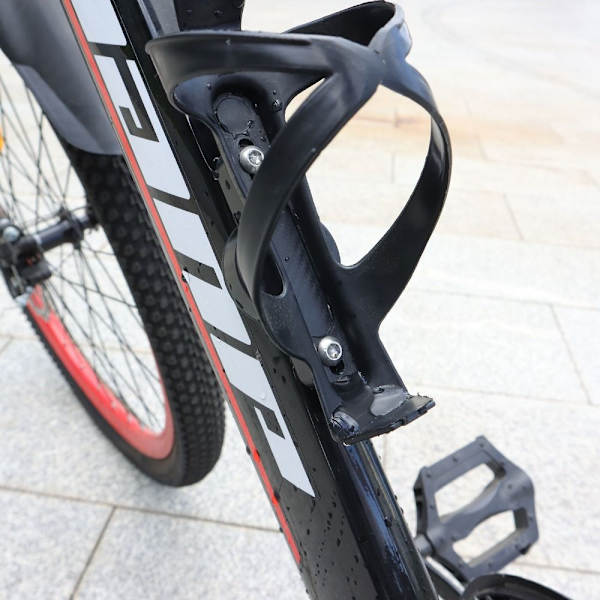 Cykel Vattenflaska Montering Locator Cover Case Black