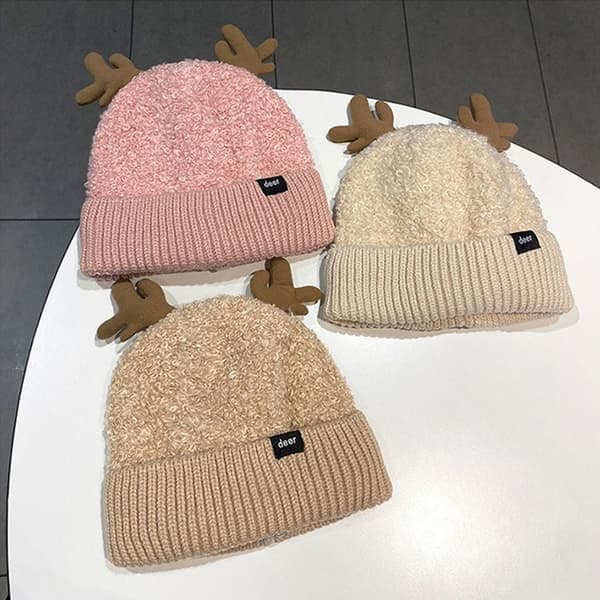 Strikket Hue Beanies SORT black