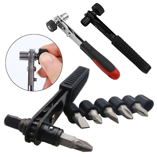 Skraldenøgle 1/4" topnøgle SORT Black