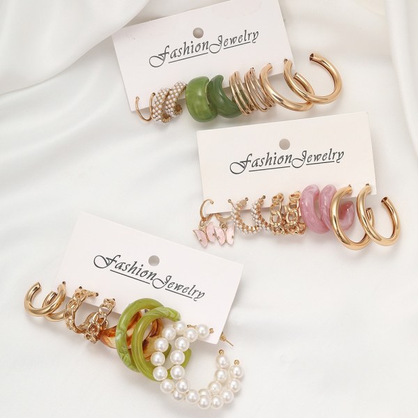 Twist Chain øredobber Enkel øredobber C C C