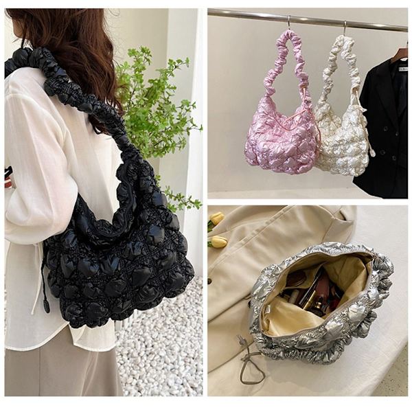 Hobos Shopper Bag Olkalaukku MUSTA black