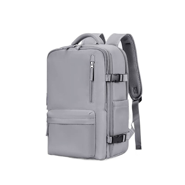 Rejserygsæk Laptop-rygsæk LYS GRÅ Light Gray