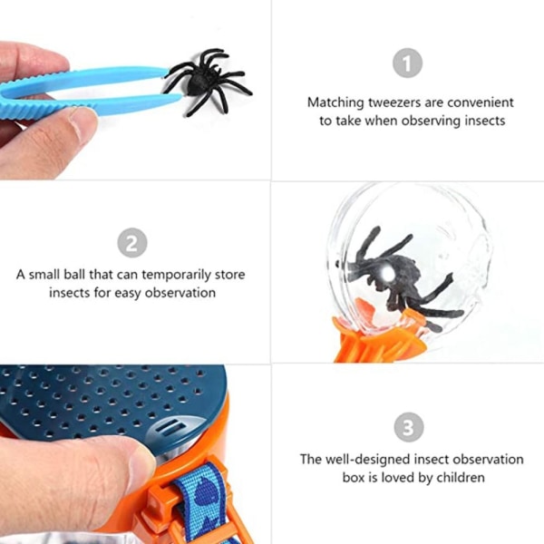 Bug Viewer Insect Box Magnifier Insect Observer Kit