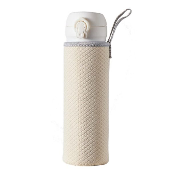 Vesipullon cover Vacuum Cup Sleeve MUSTA black