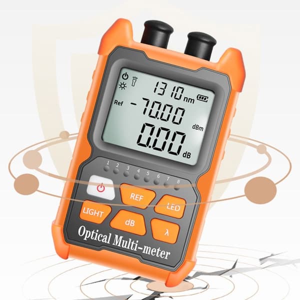 Optisk Fiber Power Meter Kabel Tester Interface Fiber Tester