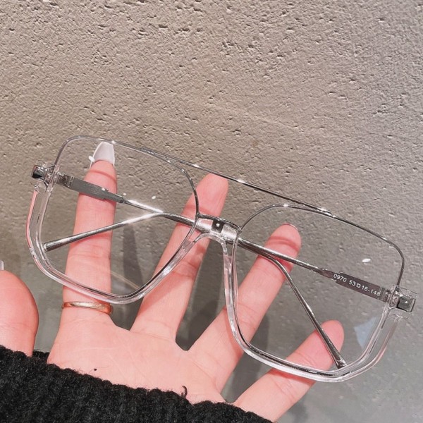 Anti-Blue Light Briller Overdimensjonerte briller GRØNN GRØNN Green