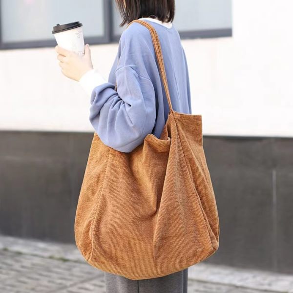 Shopper Bag Lærredstaske BEIGE Beige