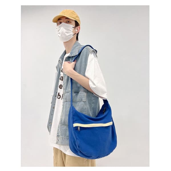 Crossbody Tasker Skuldertaske BLÅ Blue