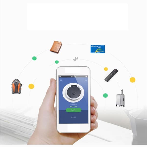 GPS Tracker Anti-Lost Device VALKOINEN white