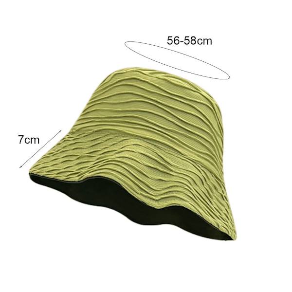 Vändbar Bucket Hat Solskydd KHAKI khaki