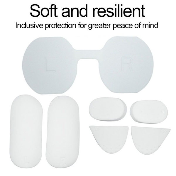 VR Protector Cover VR Controller Pad HVIT white