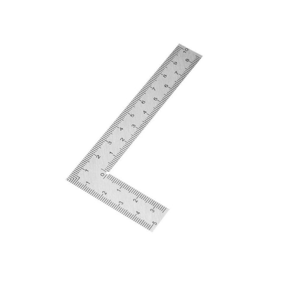 Graderad linjal L Fyrkantig linjal 5 × 10CM 5 × 10CM 5 × 10cm