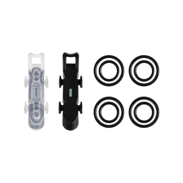 1 sæt magnetisk krog Secure Keeps Lures Holdere SORT SORT Black